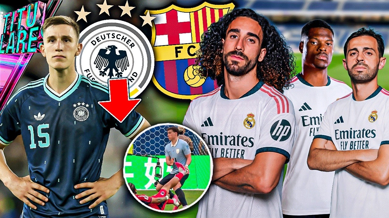 Madrid fichó bajo presión del Barça | Acusan a Uruguay de anti-fairplay | Alemania pierde un titular
