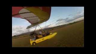 preview picture of video 'Airplane amphibian Trike  Flying Boat  solo flight'