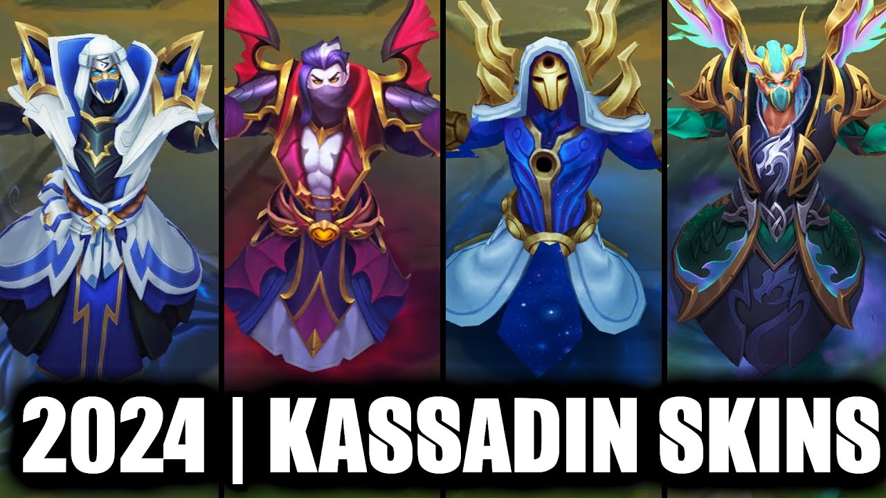 ALL KASSADIN SKINS SPOTLIGHT 2024 | League of Legends