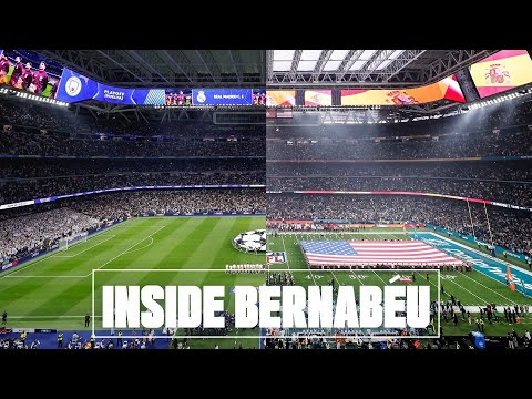 The Bernabéu’s INCREDIBLE transformation for NFL match! | Real Madrid