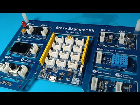 Easiest way to start in Arduino- Grove Beginner kit for Arduino  @Seeed Studio ​