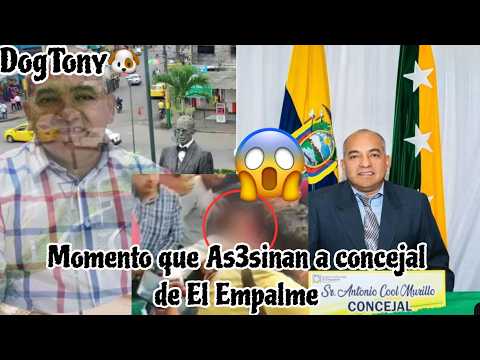 Así as3sinaron a Antonio Cool concejal de El Empalme mientras jugaba voley