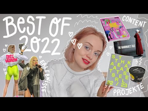 JAHRESFAVORITEN 2022 ✨ musik, content, erlebnisse & dinge, die ich geliebt habe 🤍