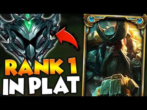 When the RANK 1 Gangplank visits PLATINUM ELO! How to abuse low elo - League of Legends