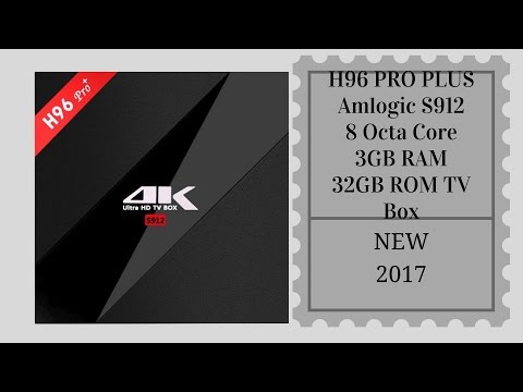 H96 PRO PLUS Octa 8 Core 3GB 32G 4K Android 6.0 TV Box 2017