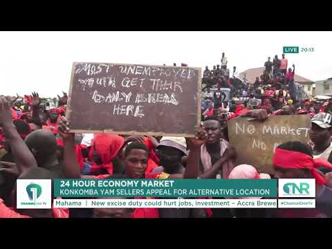 Konkomba Yam Market Traders Plead With AMA To Halt Demolition