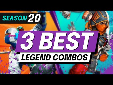 Top 3 LEGEND COMBOS for Season 20 - BROKEN TEAM COMPS to ABUSE - Apex Legends Guide