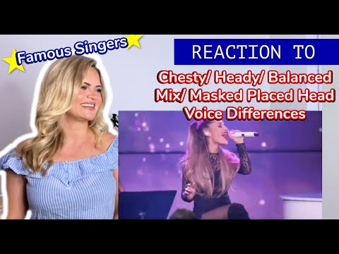 Voice Teacher Reacts to Chesty/Heady/Balanced Mix/Masked Placed Head Voice Differences
