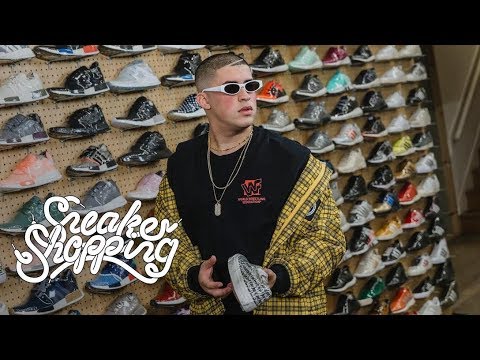 Bad Bunny Goes Sneaker Shopping With Complex