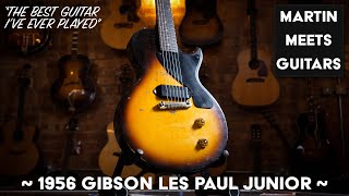 Video thumbnail for The BEST Guitar ever made? | 1956 Gibson Les Paul Junior | Martin Meets Guitars! by Guitars In The Attic
