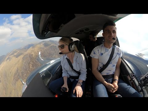 Flight Vlog - IFR Airways to VFR through the Mountains, Flying the Diamond DA42 to Wales - ATC Audio