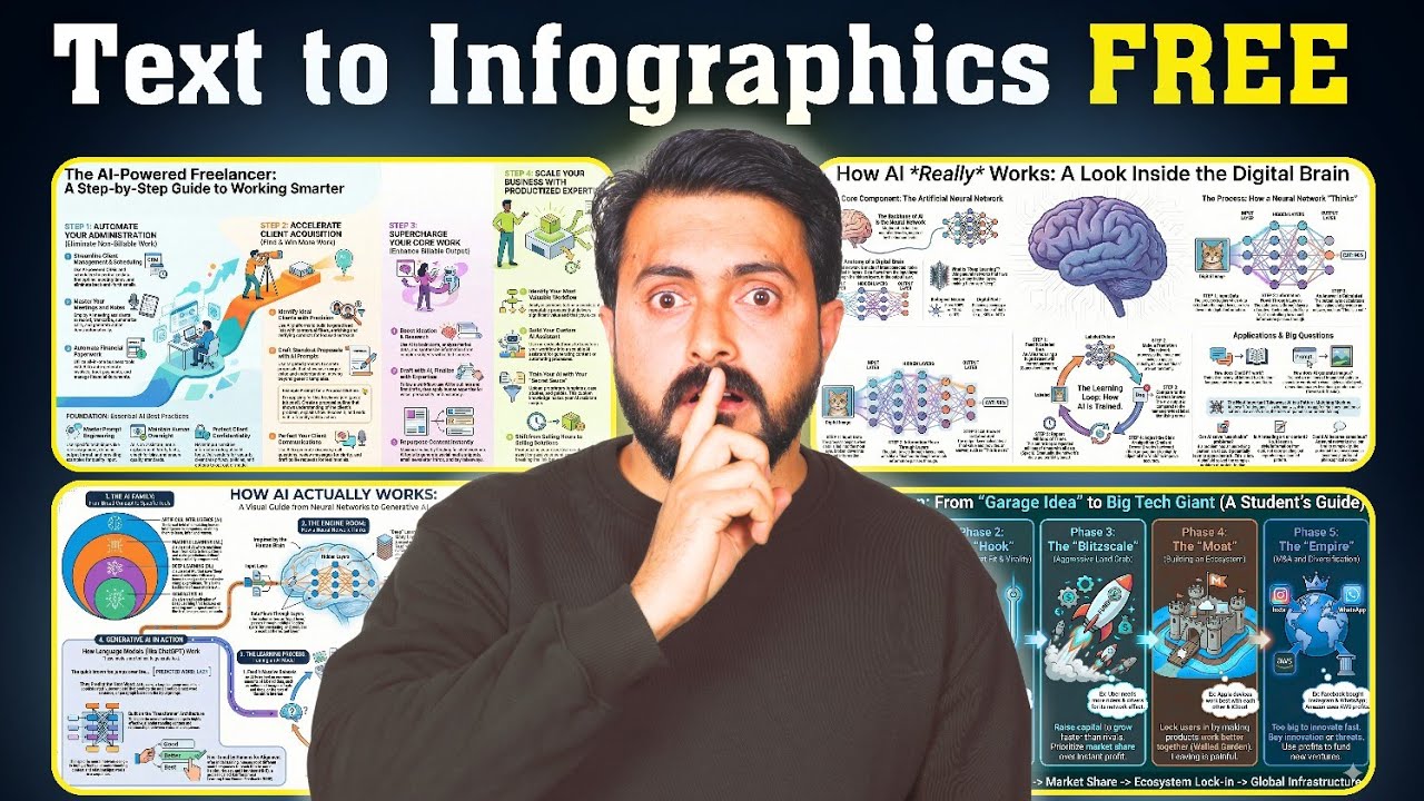 Create Stunning Infographics in Minutes with NotebookLM & Nano Banana