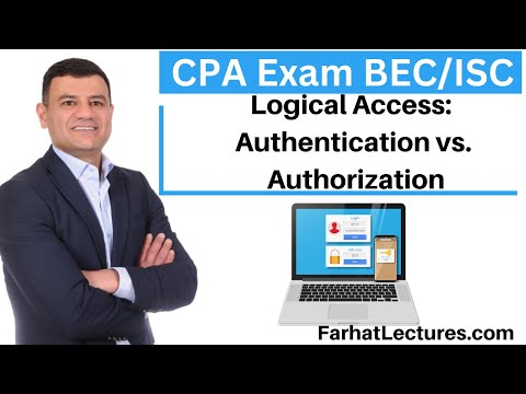 Logical Access Controls Authentication Authorization Information Systems and Controls CPA Exam