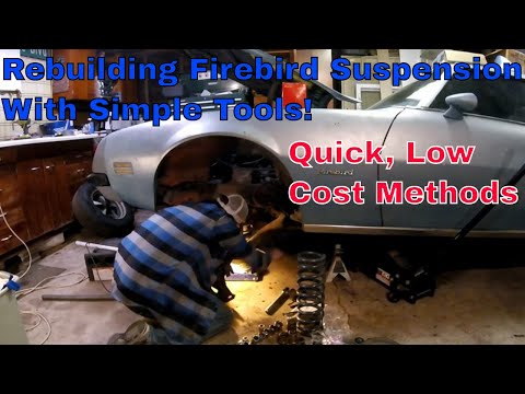 DIY 1970-81 Firebird and Camaro Front Suspension Rebuild Using Simple Tools