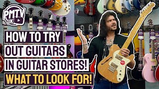 Download lagu How To PROPERLY Try Guitars In Guitar Stores! - What To Look For When Buying Your Next Guitar! mp3 Download lagu How To PROPERLY Try Guitars In Guitar Stores! - What To Look For When Buying Your Next Guitar! mp3