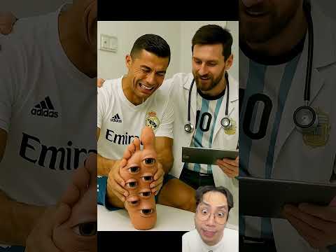 Chân của Ronaldo có quá trời mắt