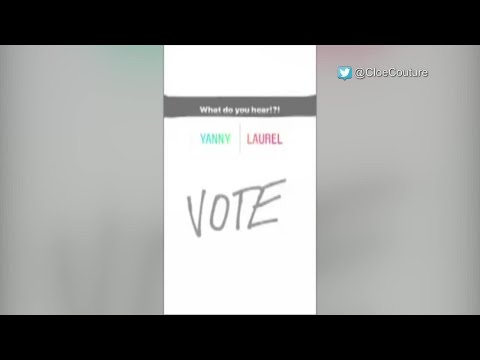 What do you hear? Yanny or Laurel?