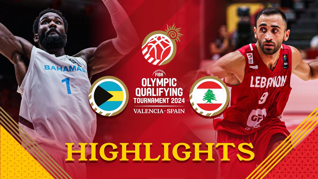 Bahamas vs Lebanon SemiFinals FIBA Olympic Qualifying Tournament