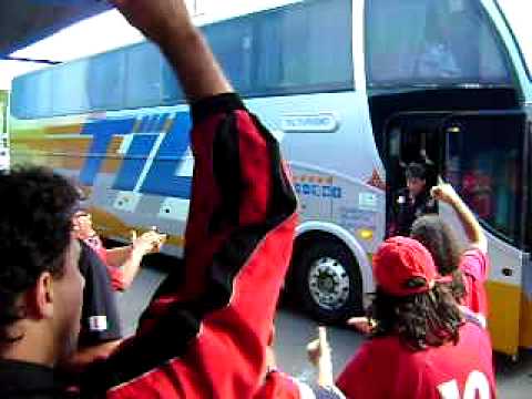 Chegada dos jogadores do G.E.Brasil no Bento de Abreu - 31/05/2009