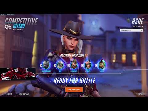 SUREFOUR INSANE ASHE + TRACER OVERWATCH 2 SEASON 11 TOP 500 GAMEPLAY