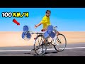 World S Fastest Cycle 100 Real साइकिल में पंखे लगा दिए