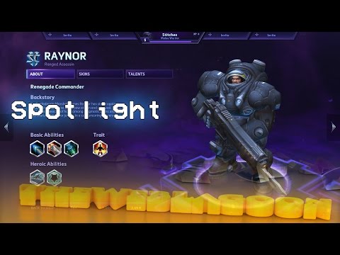 Hero Spotlight RAYNOR - Heroes of the Storm GERMAN