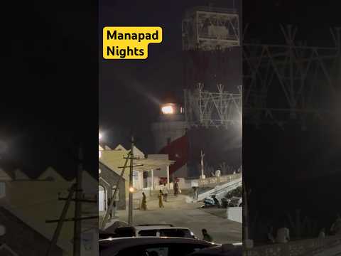 Manapad After Dark | Lighthouse & Silent Sea #Manapad #Lighthouse #CoastalLife #tntourism #nature