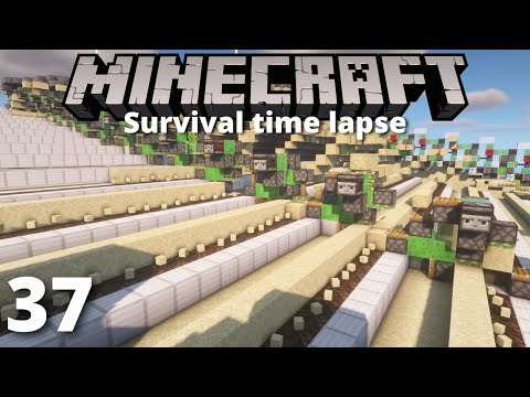 Making a SAND QUARRY | Survival Time Lapse #37
