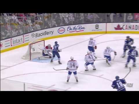 Kadri Goal - Habs 1 vs Leafs 1 - Oct 8th 2014 (HD)