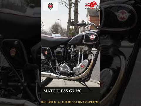 Matchless G3 350 - Video 1