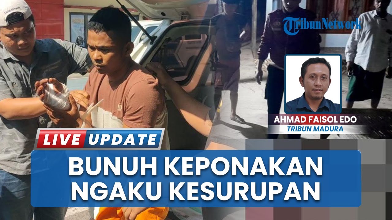 Sadis, Ngaku Kerasukan Setan Paman di Bangkalan Tebas Leher Keponakan Balita & Sembunyi Di Hutan