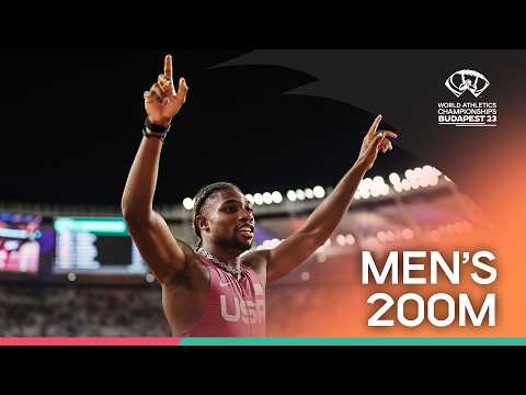 Men's 200m Final | World Athletics Championships Budapest 2023