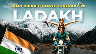 7-Day Budget Travel Itinerary To Ladakh | Best Leh Ladakh Tourist Places | Cheap Hotels & Food