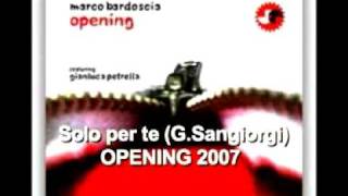 Solo per te (G.Sangiorgi) - Marco Bardoscia