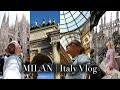MILAN ITALY VLOG (back in Europe) | things to do, places to eat, walking guide and what I think