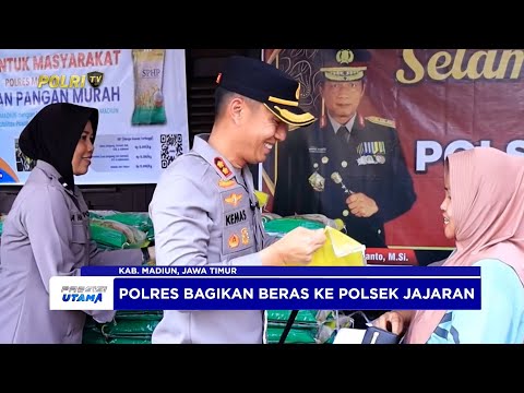 POLRES MADIUN GELAR GERAKAN PANGAN MURAH