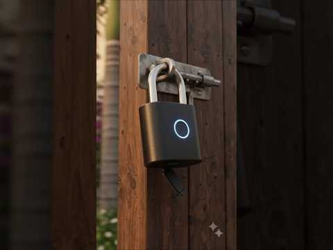 Smart Fingerprint Lock: No More Lost or Copied Keys 🔐