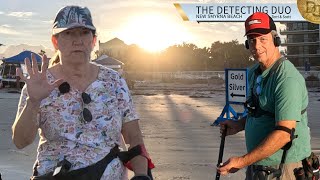 What in the WORLD did we find Beach Metal Detecting? | The Detecting Duo S03E45