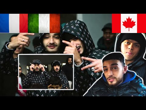 CANADIANS REACT TO FRENCH/ITALIAN RAP - Bené - RS ft. Capo Plaza