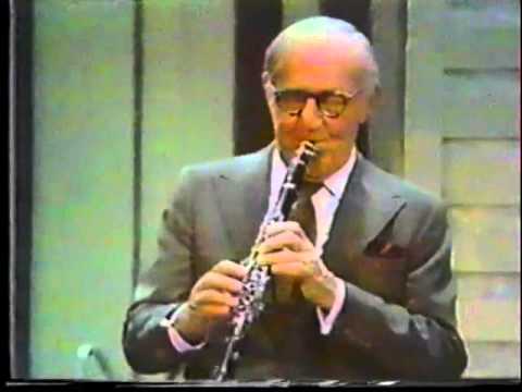 BENNY  GOODMAN,clr ,&, BUDDY  RICH,dr ,Tv-Show ,on 1979..