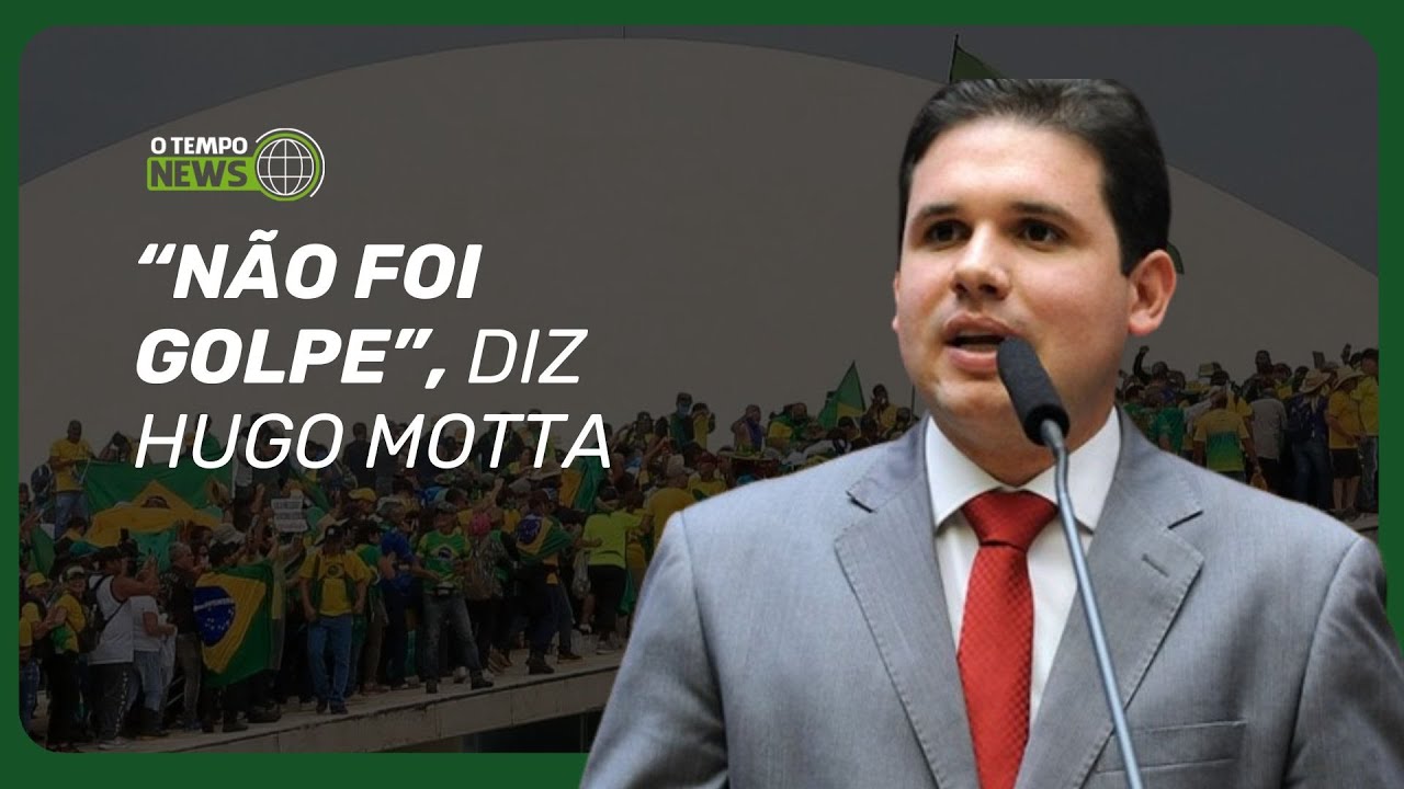 Hugo Motta diz que o 8 de janeiro foi "agressão" às instituições, mas não tentativa de golpe
