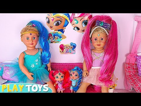 AG Baby Dolls Play Make up and Dress up Toys with Shimmer and Shine🎀