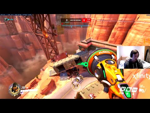 ASTRO INSANE WALL RIDE LUCIO PLAYS - GAMEPLAY OVERWATCH SEASON 27 TOP 500