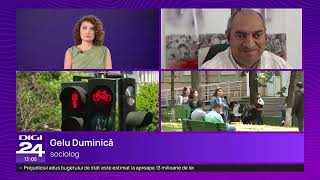 Gelu Duminică: Marea problemă e structura demografică, nu că o să fim mai puțini