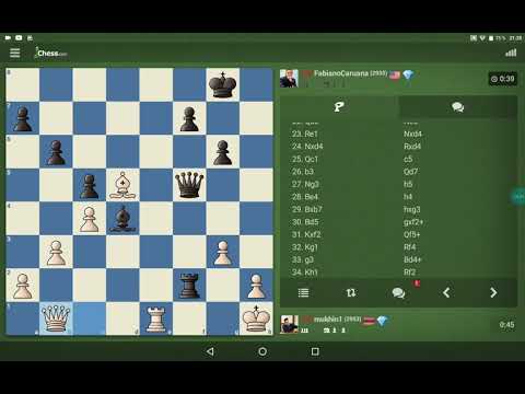 Fabiano Caruana vs. Hakobyan Aram (chess.com 8 july 2018)
