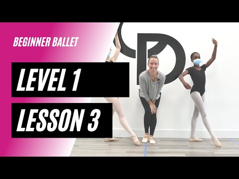 Beginner Ballet Class: Lesson 3