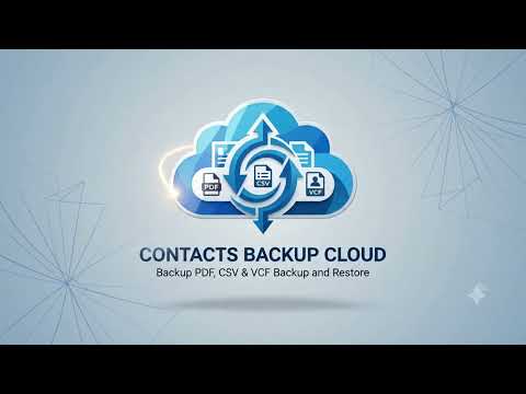 Contact Backup & Restore Cloud video thumbnail