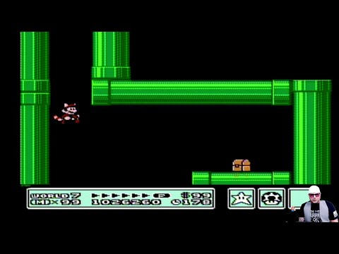 Super Mario Bros 3 World 7 1st Giant Piranha Plant