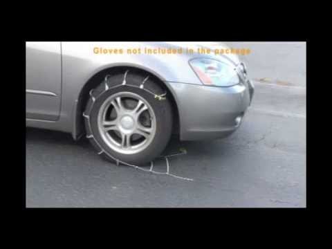 Tire Chain Installation: Radial Chain by SCC -- Pep Boys