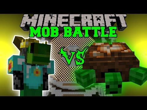 EPIC Minecraft Mod Battle: Dungeoneer vs Turtle Boss!